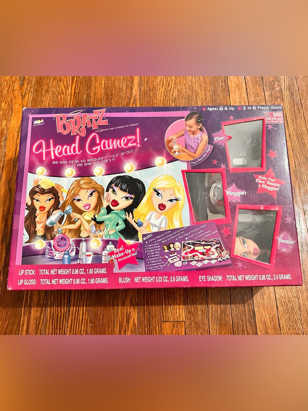 Vintage Y2K Bratz Head Dolls Gamez! Beautify Your Bratz by MGA Not Complete